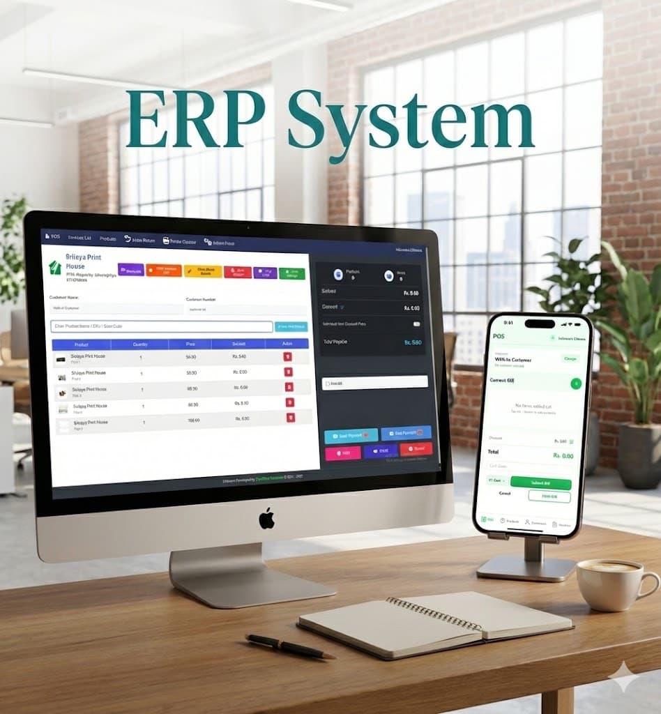 SmartERP project screenshot